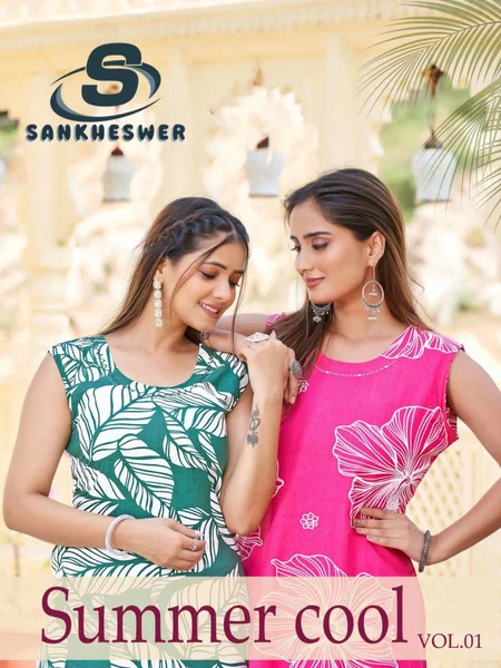 Summer Cool Vol 1 By Sankheswer Rayon Printed Co Ord Set Wholesale Market In Surat With Price